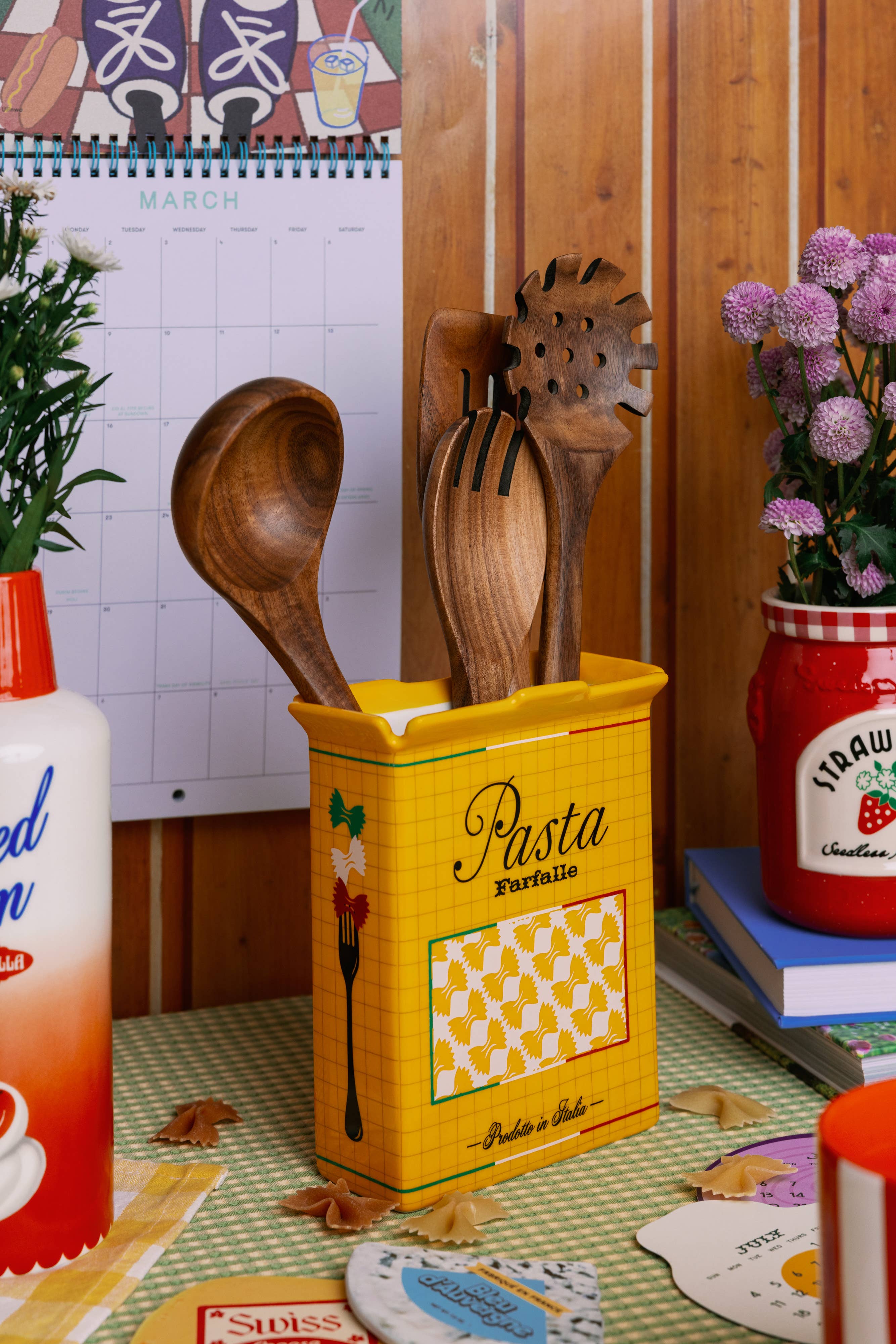 Ceramic Vase, Pasta Box