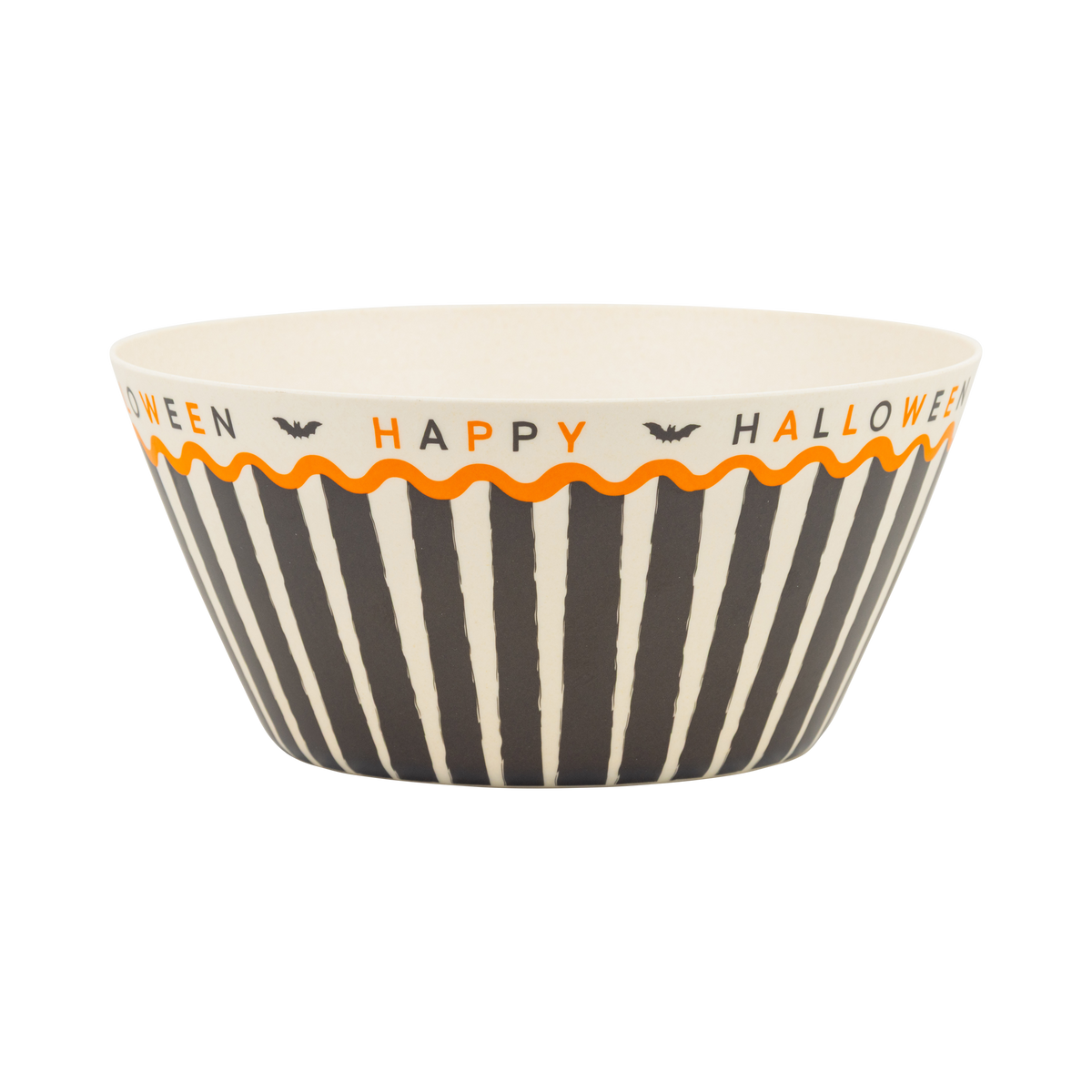 Bamboo Bowl, Happy Halloween