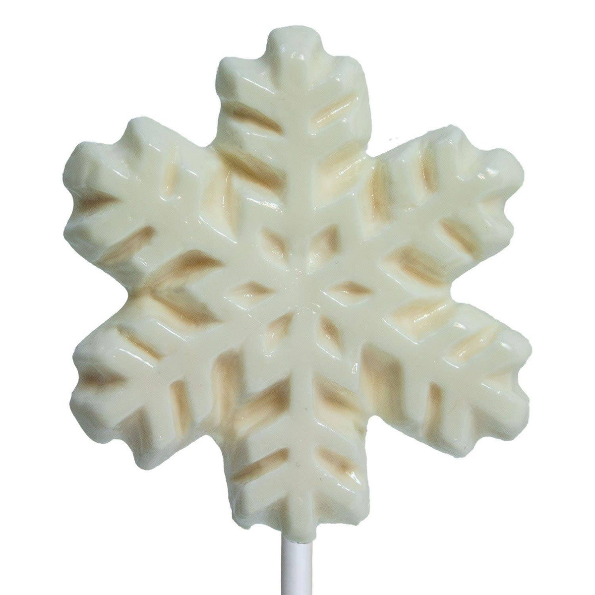 White Snowflake Lollipops