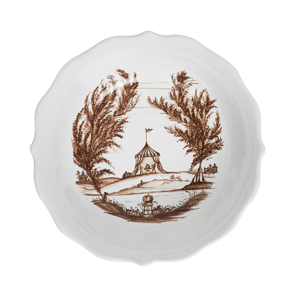 Country Estate Harvest Serving Bowl, Sepia - Juliska (10in)
