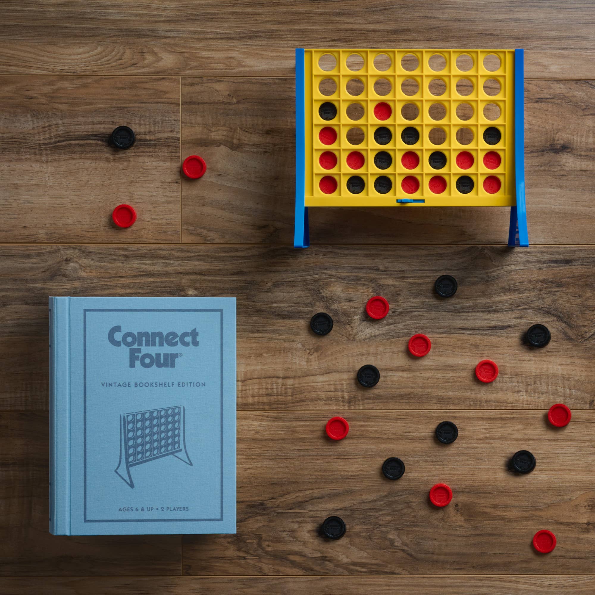 Connect 4, Vintage Bookshelf Edition - WS Game Company