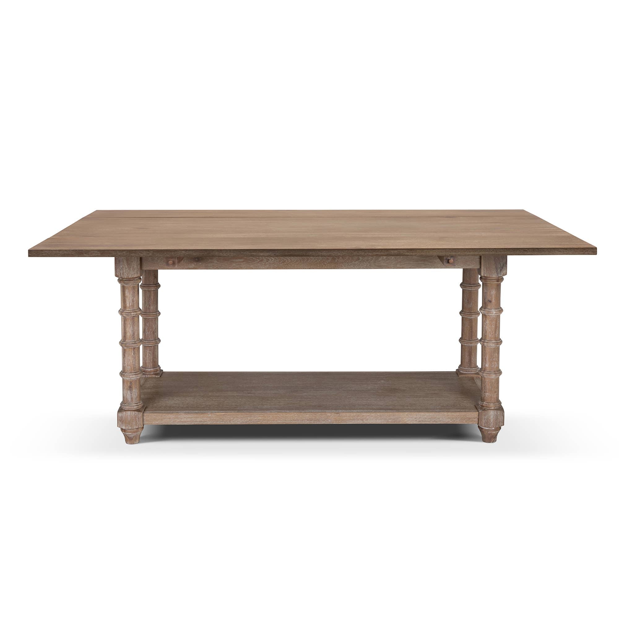 Bimini Drop Leaf Table, Driftwood - Park Hill Collection