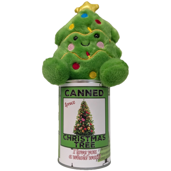 Spruce the Canned Christmas Tree, Foil Lid
