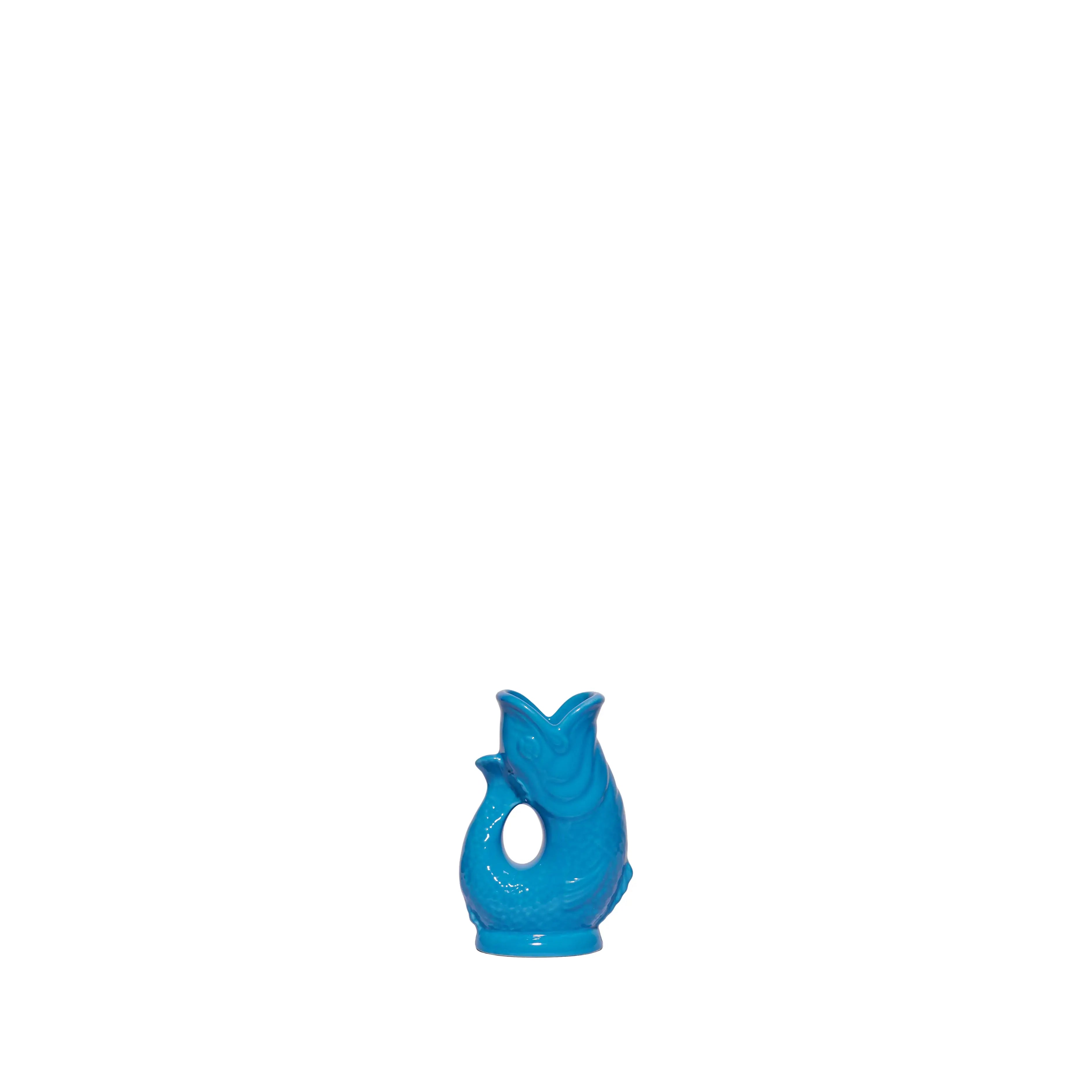Turquoise Gluggle Jug (L)