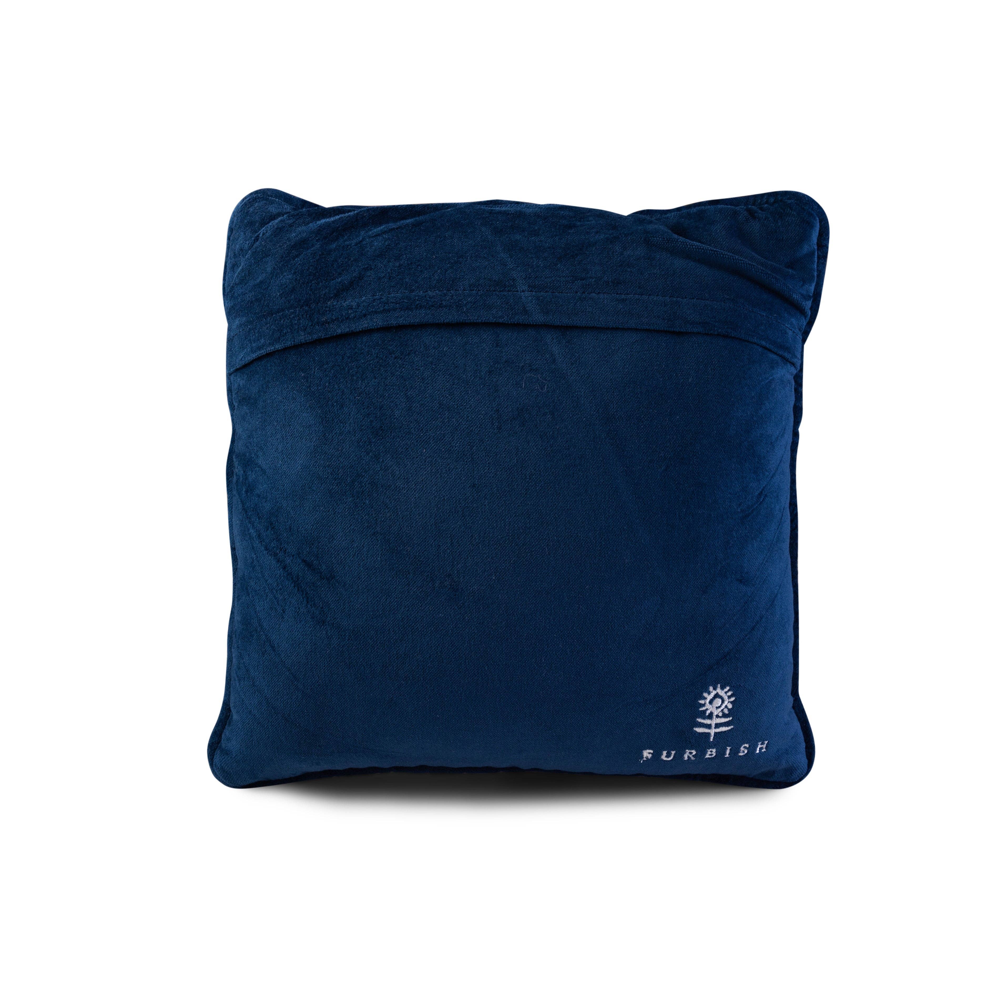 Pillow, 'My Circus...' Needlepoint - Furbish Studio