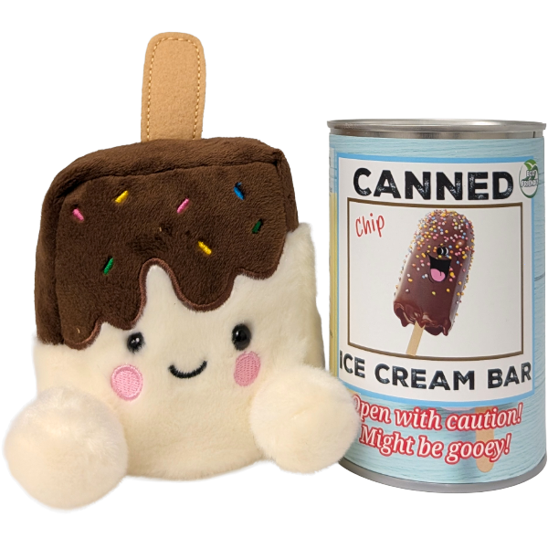 Canned Ice Cream Bar, Foil Lid