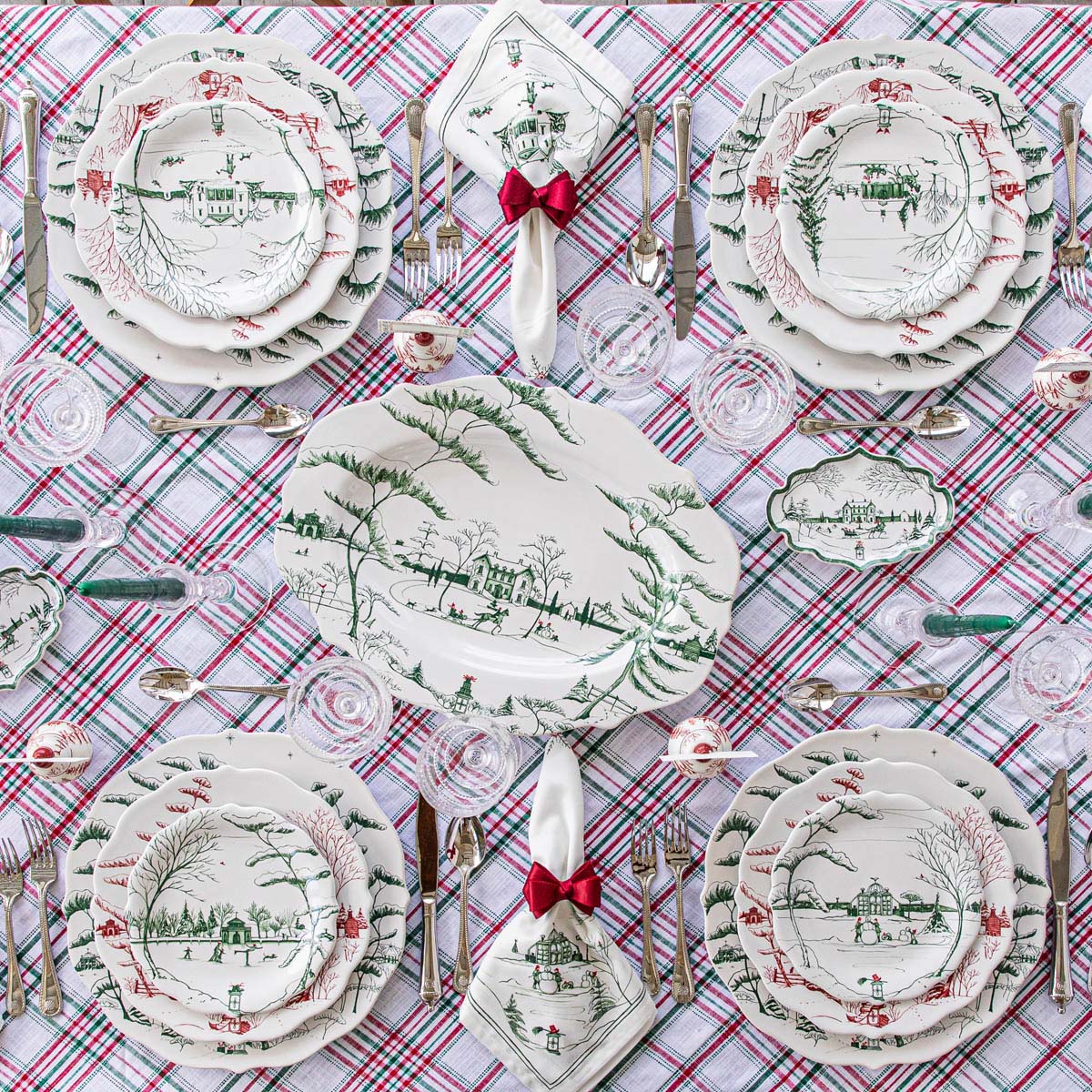 Country Estate Winter Frolic Mug, Evergreen - Juliska