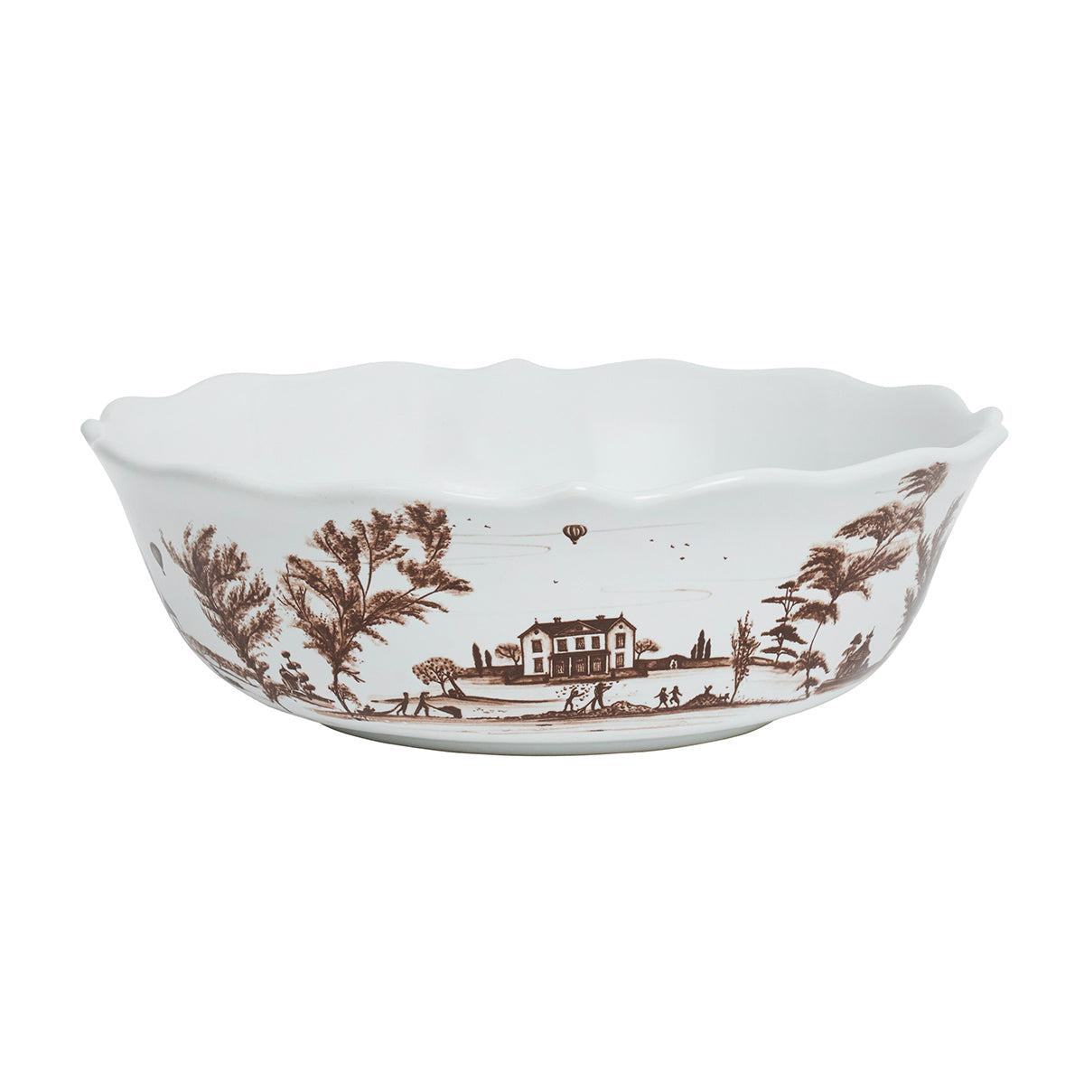 Country Estate Harvest Serving Bowl, Sepia - Juliska (10in)