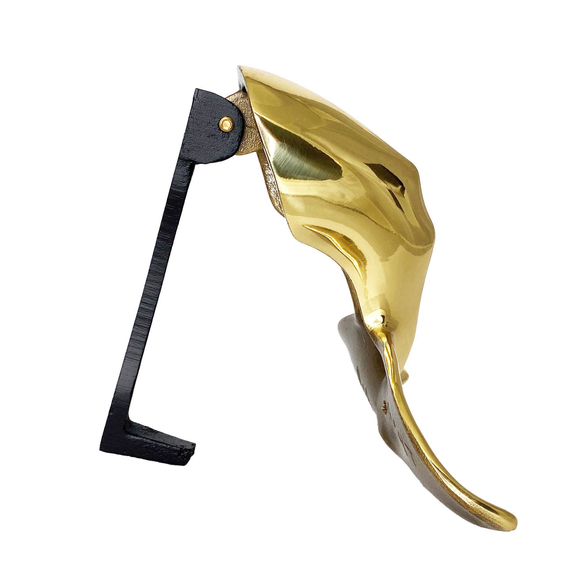 Whale Tail Brass Door Knocker - Michael Healy Designs