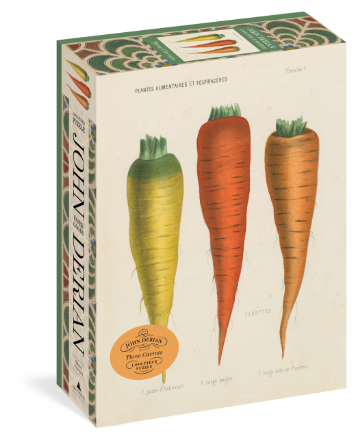 Three Carrots Jigsaw Puzzle, John Derian (1,000 Pieces)