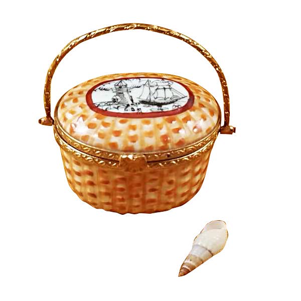 Nantucket Basket Lighthouse Box - Rochard