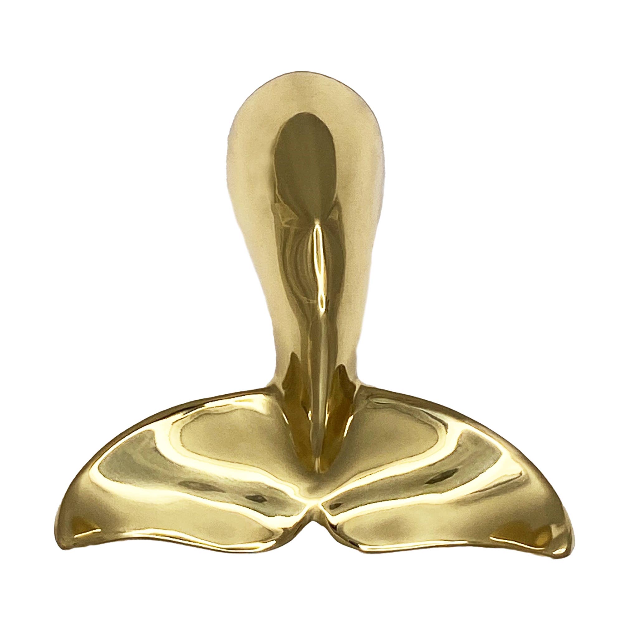 Whale Tail Brass Door Knocker - Michael Healy Designs