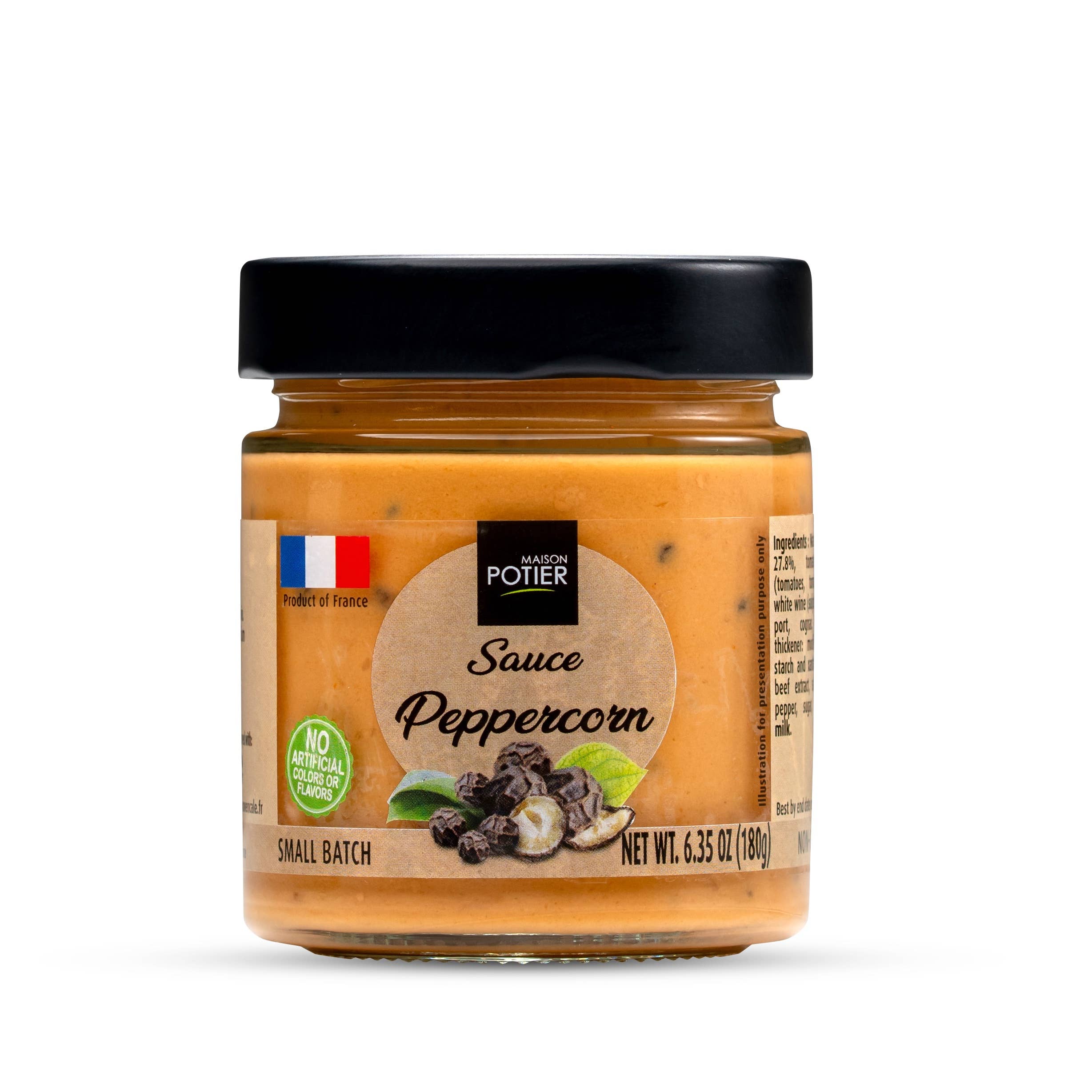 Peppercorn Sauce No. 3 - Maison Potier (6.4oz / 180g)