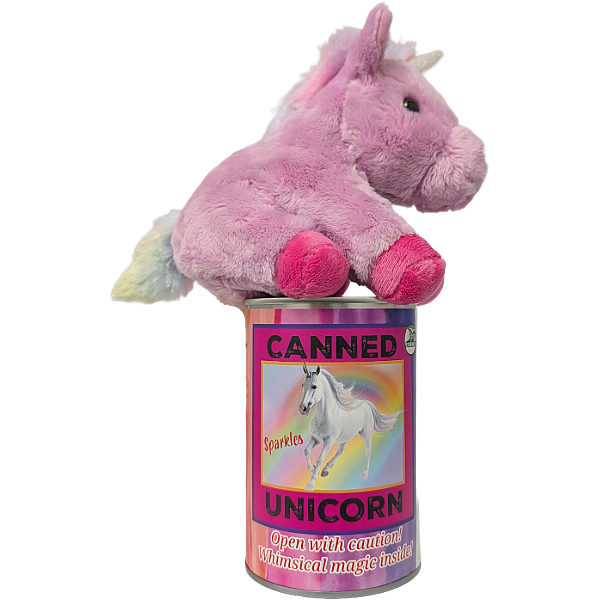 Sparkles the Canned Rainbow Unicorn, Foil Lid