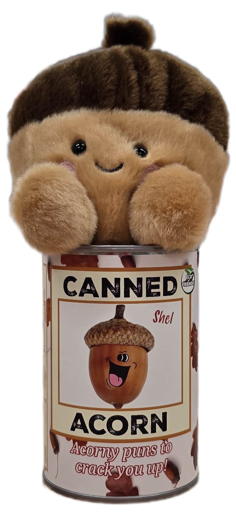 Shel the Canned Acorn, Foil Lid
