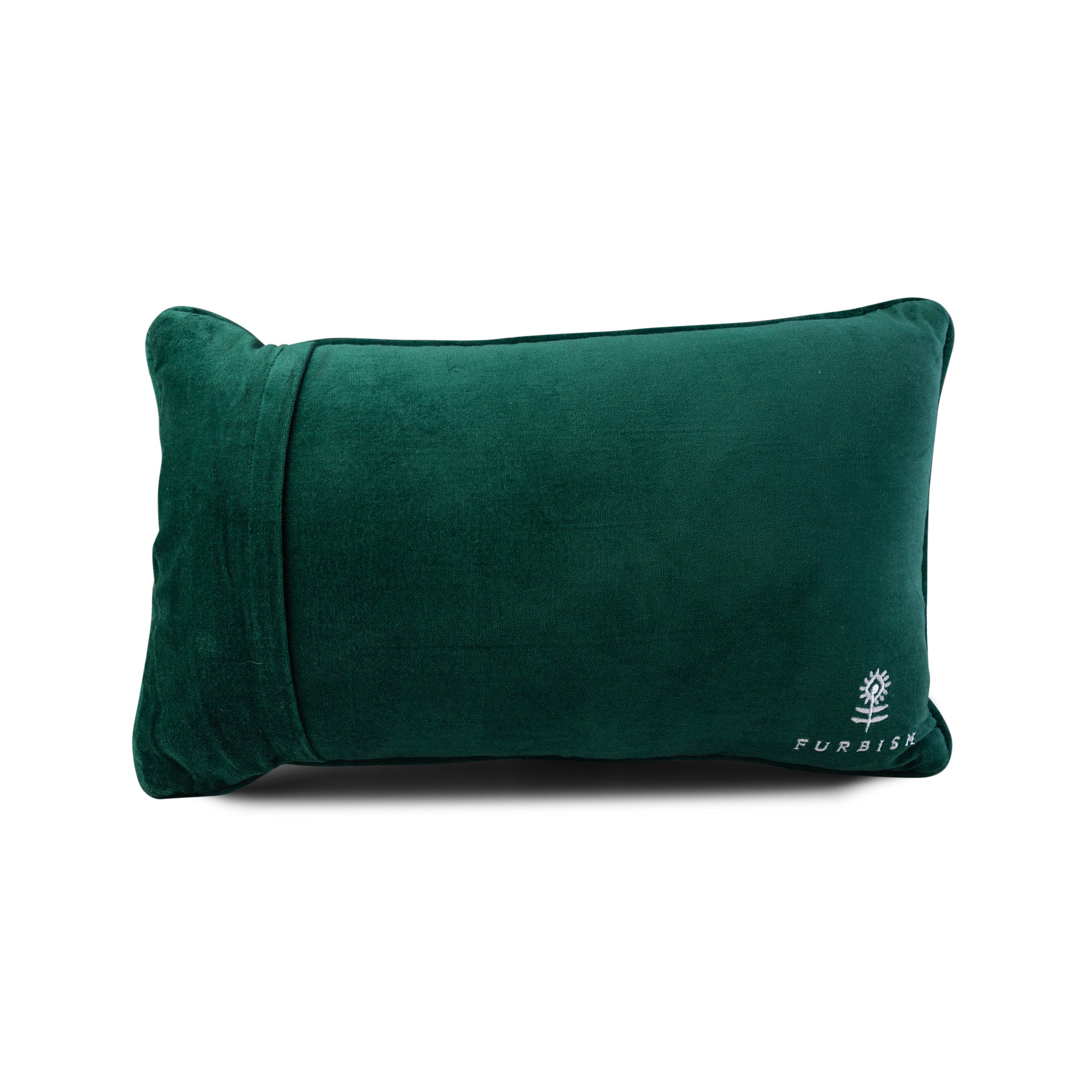 Pillow, 'Causing A Racket' Needlepoint - Furbish Studios