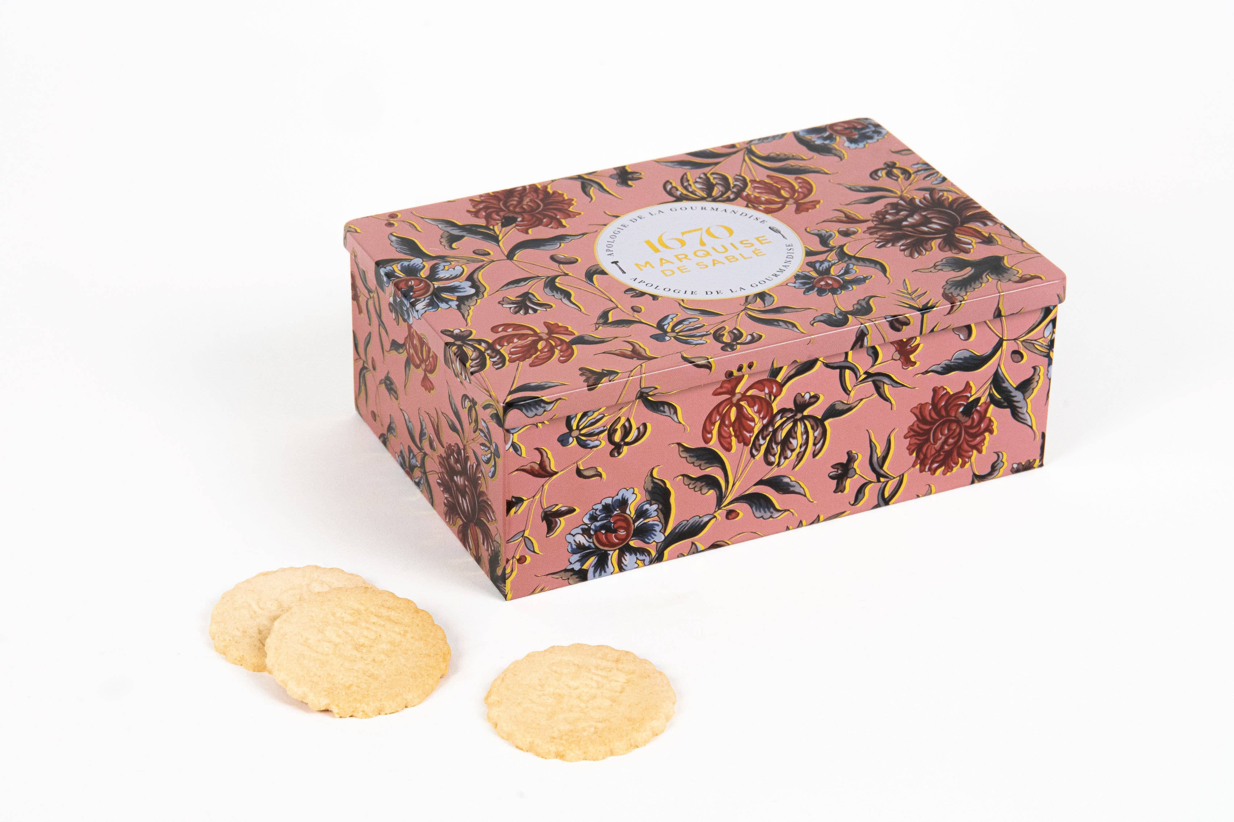 Shortbread Cookie Tin, "Marquise à Chambord" - La Sablésienne (300g)