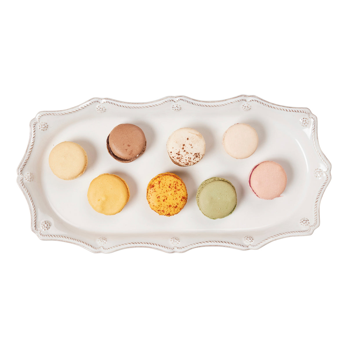 Berry & Thread 14" Hostess Tray - Whitewash