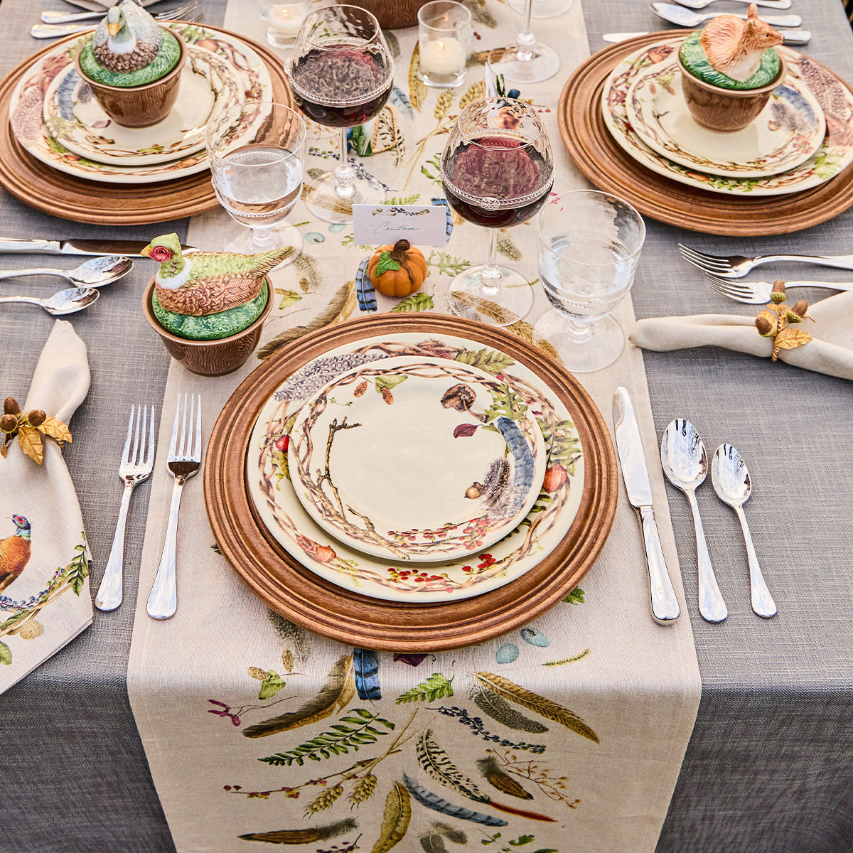 Forest Walk Party Plates (Set of 4) - Juliska