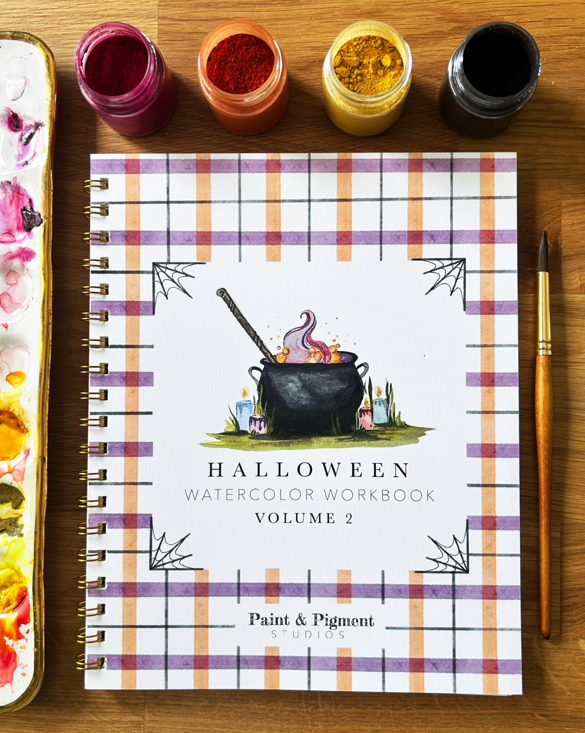 Halloween Vol. 2 Watercolor Workbook