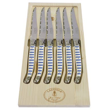 Steak Knives, Mariniere (Set of 6) - Jean Dubost Laguiole