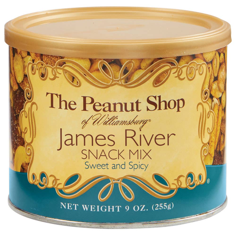 James River Snack Mix - The Peanut Shop of Williamsburg (9oz / 255g)