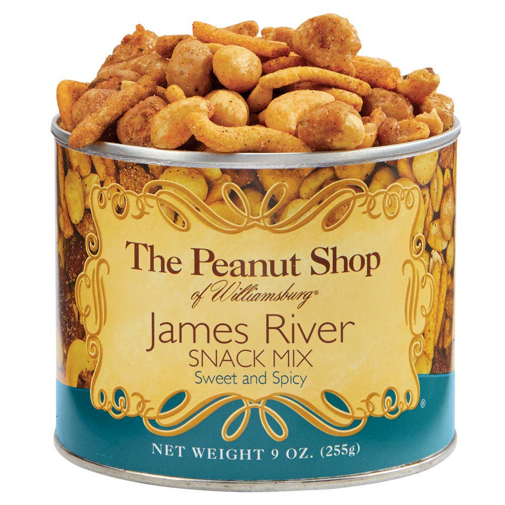 James River Snack Mix - The Peanut Shop of Williamsburg (9oz / 255g)