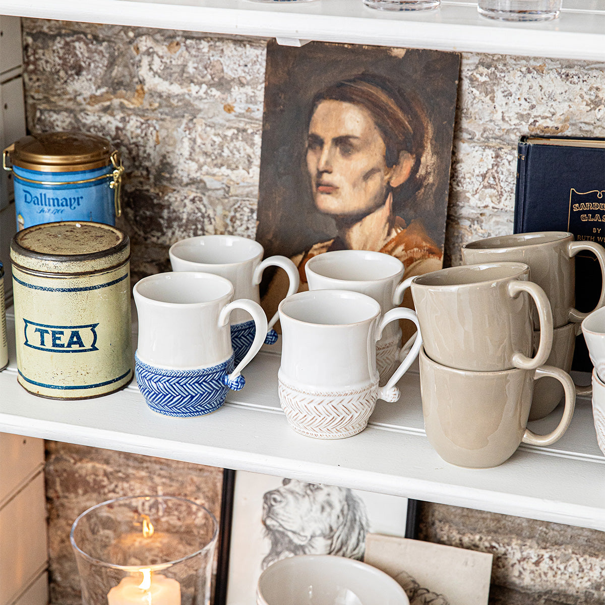 Le Panier Mug - Delft Blue