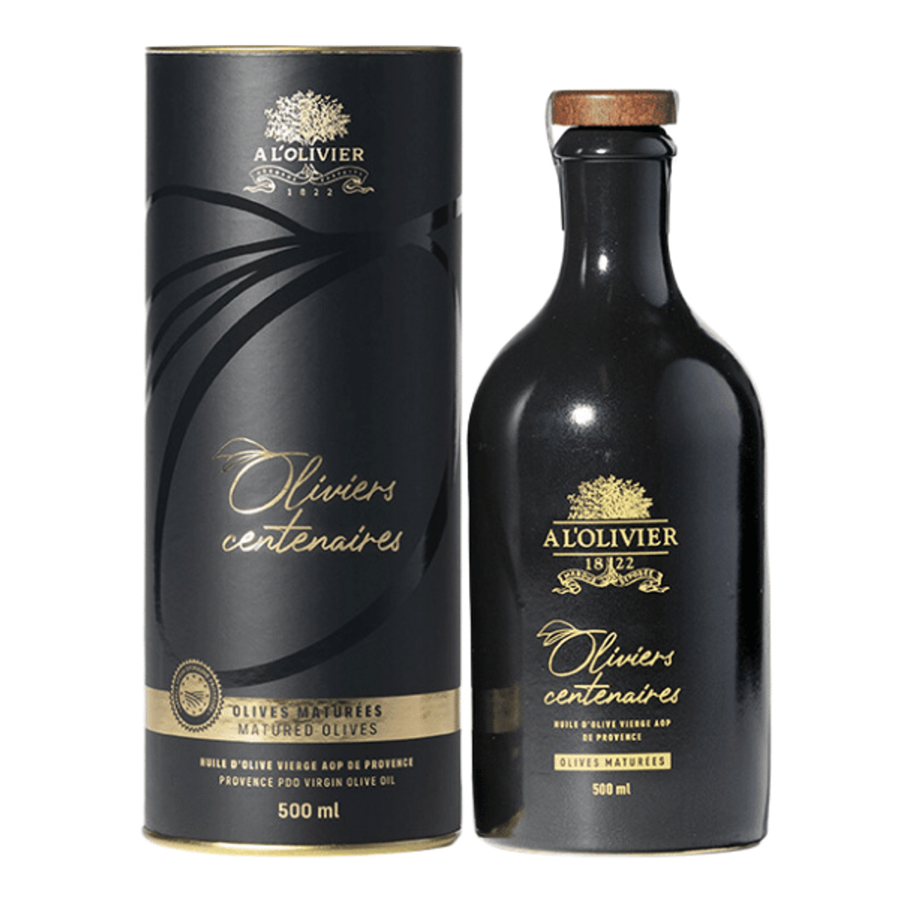 Century-Old Trees Extra-Virgin Olive Oil with Gift Box - A L'Olivier (17oz / 500ml)