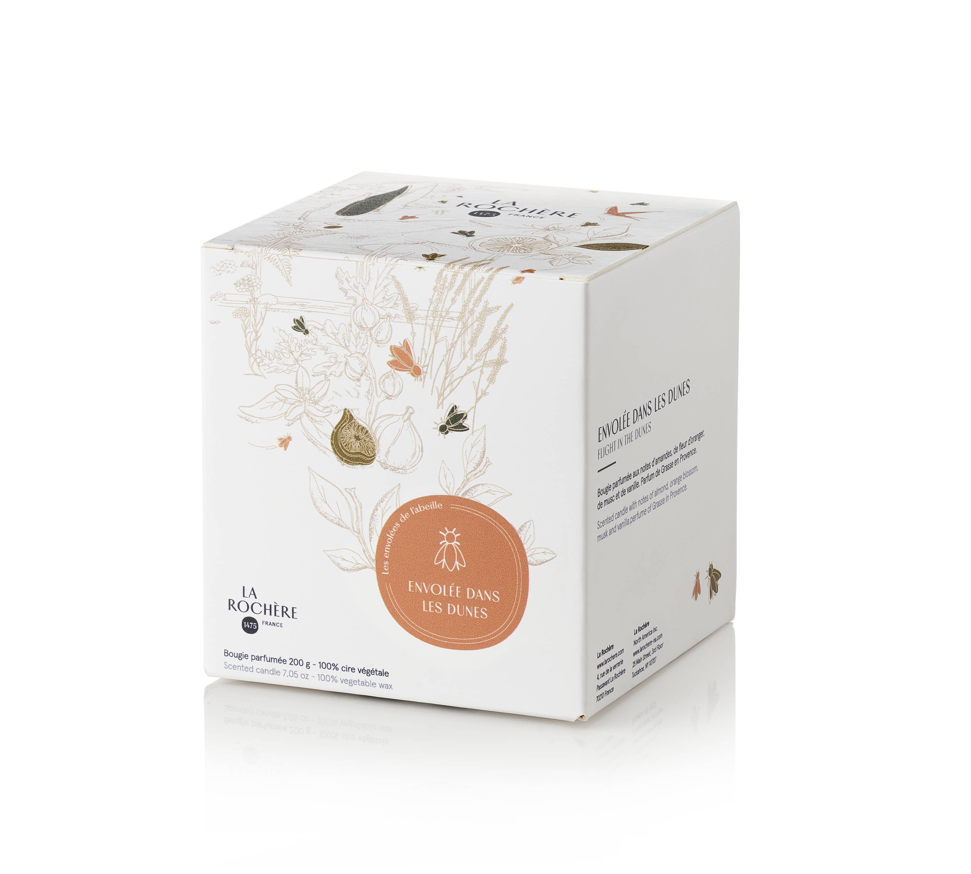 Fig, Flight to the Orchard Scented Bee Candle - La Rochere