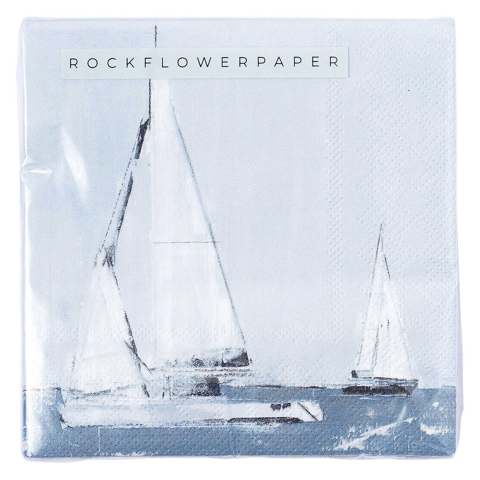 Cocktail Napkins, Sail Away (5in sq / 20-count)
