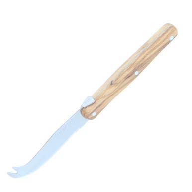 Jean Dubost Mini Cheese Knife, Olive Wood - Jean Dubost Laguiole