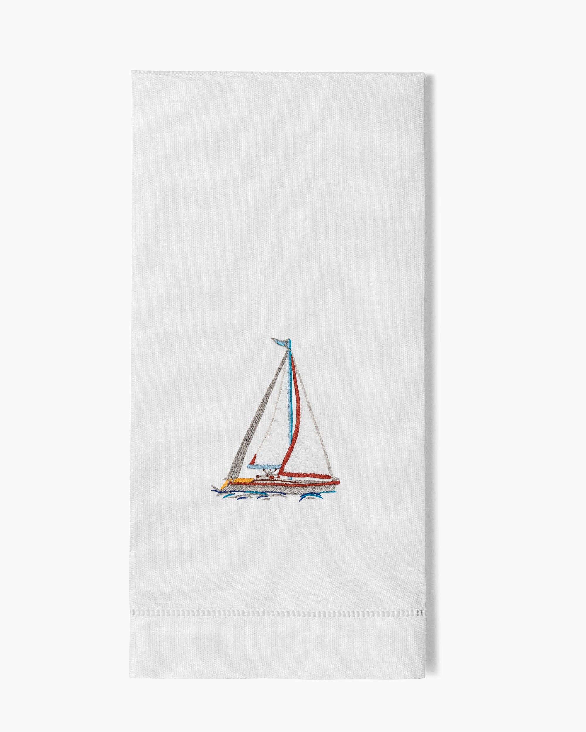 Sailboat Hand Towel