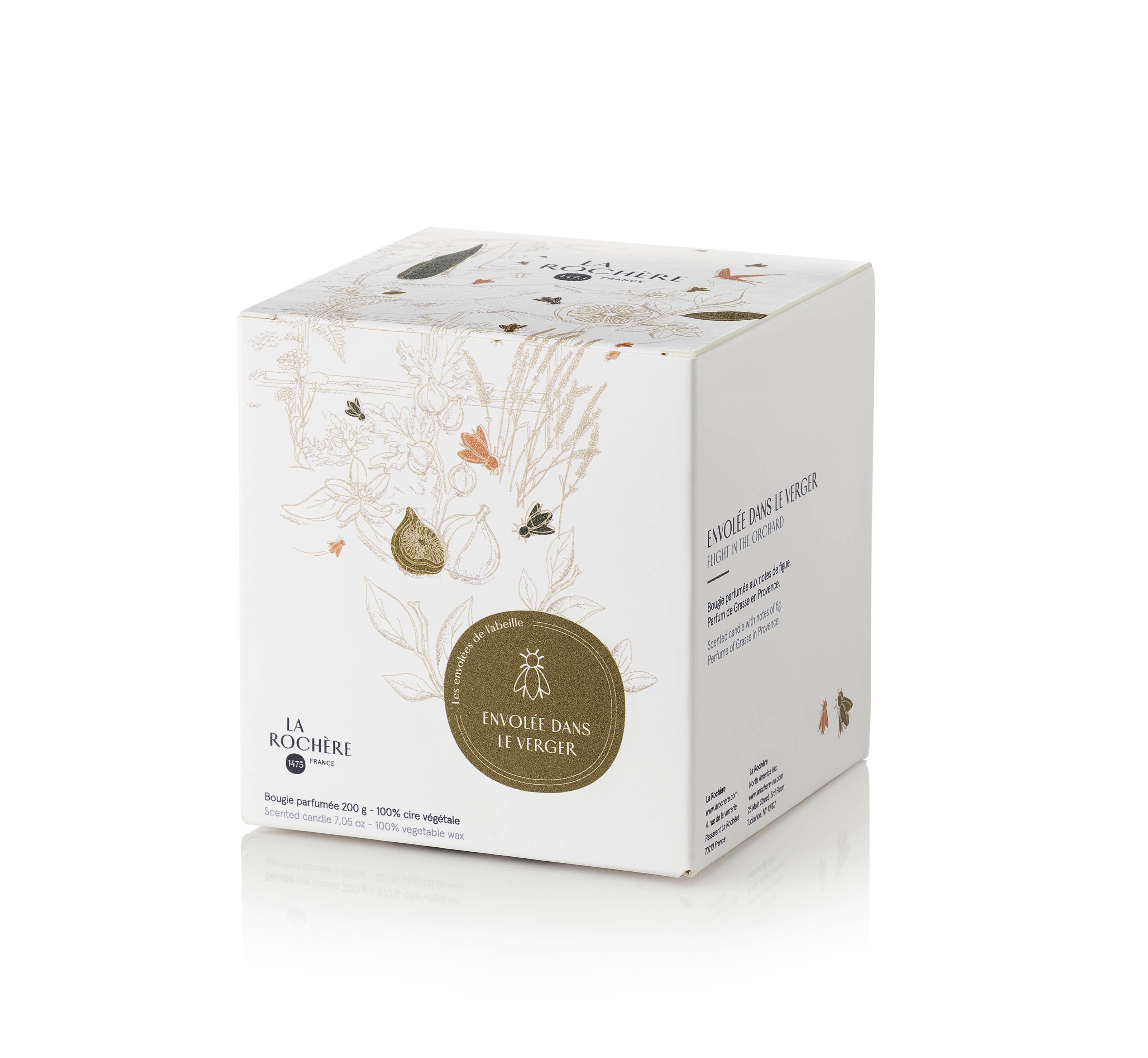 Fig, Flight to the Orchard Scented Bee Candle - La Rochere