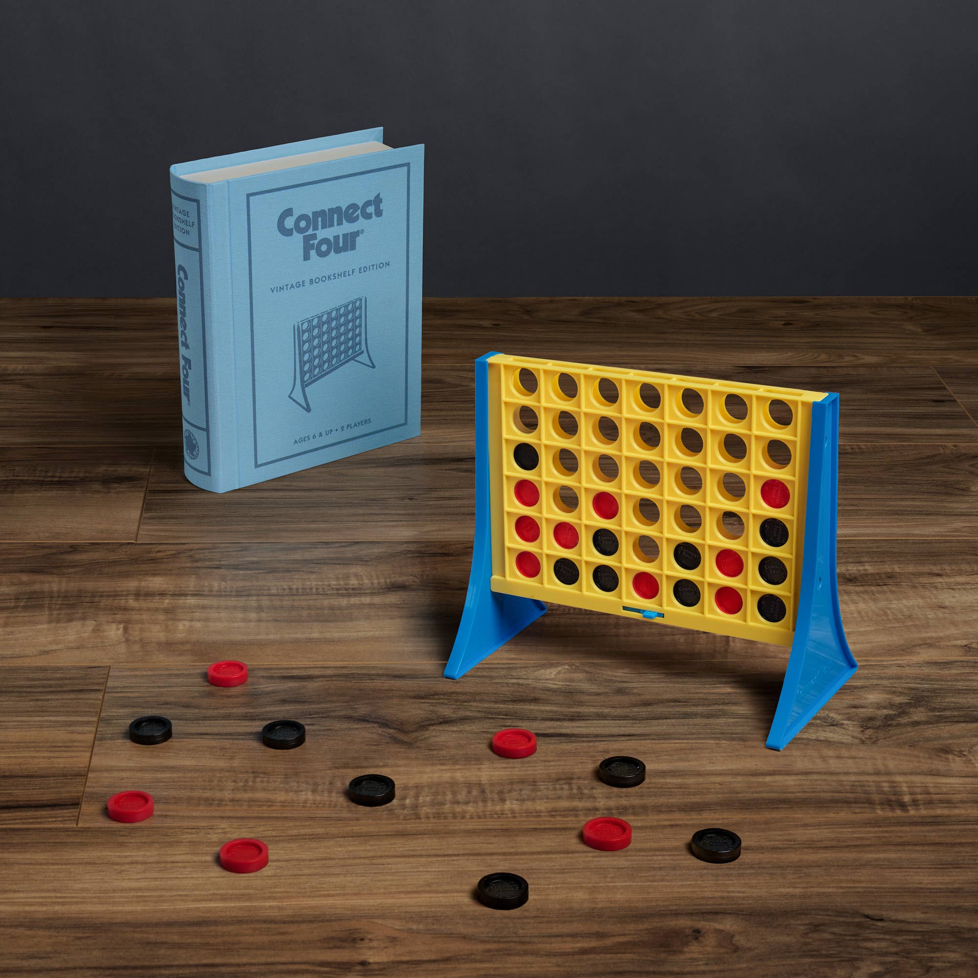 Connect 4, Vintage Bookshelf Edition - WS Game Company