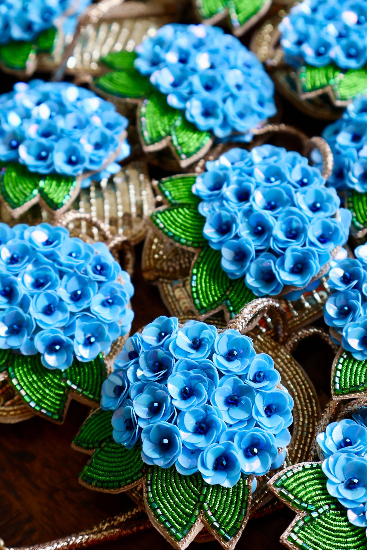 The Hydrangea Bag Charm