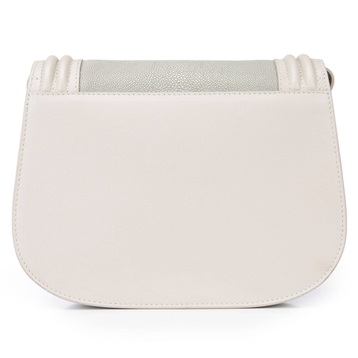Cement, Hazel Classic Saddle Bag - Vivo