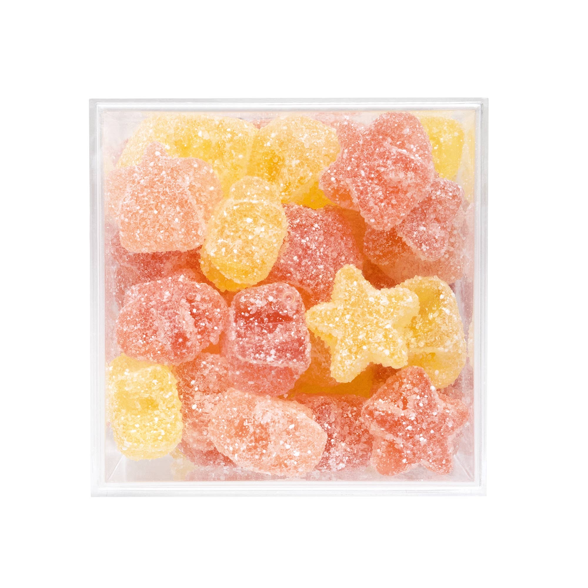 Pumpkin Super Sour Stars, Small - Sugarfina