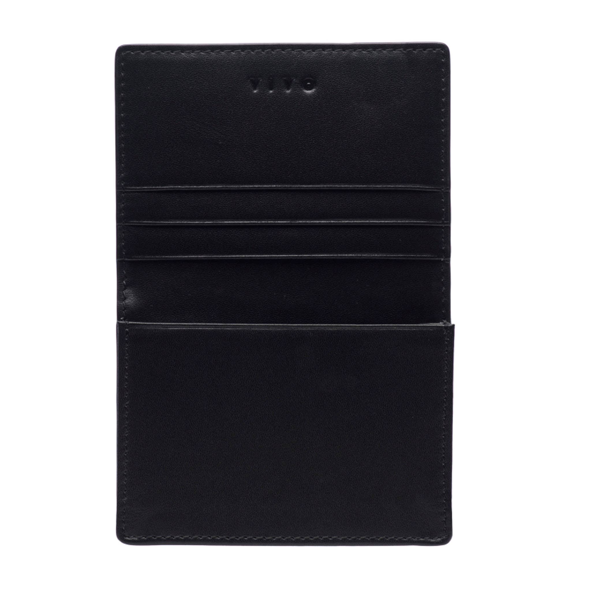 Sky, Taylor Shagreen Card Wallet - Vivo