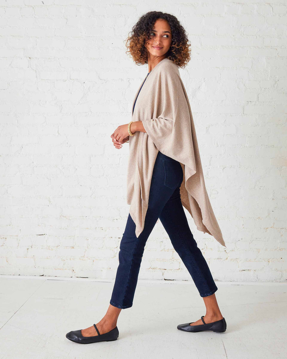 Charleston Wrap, Mink (One Size) - MERSEA