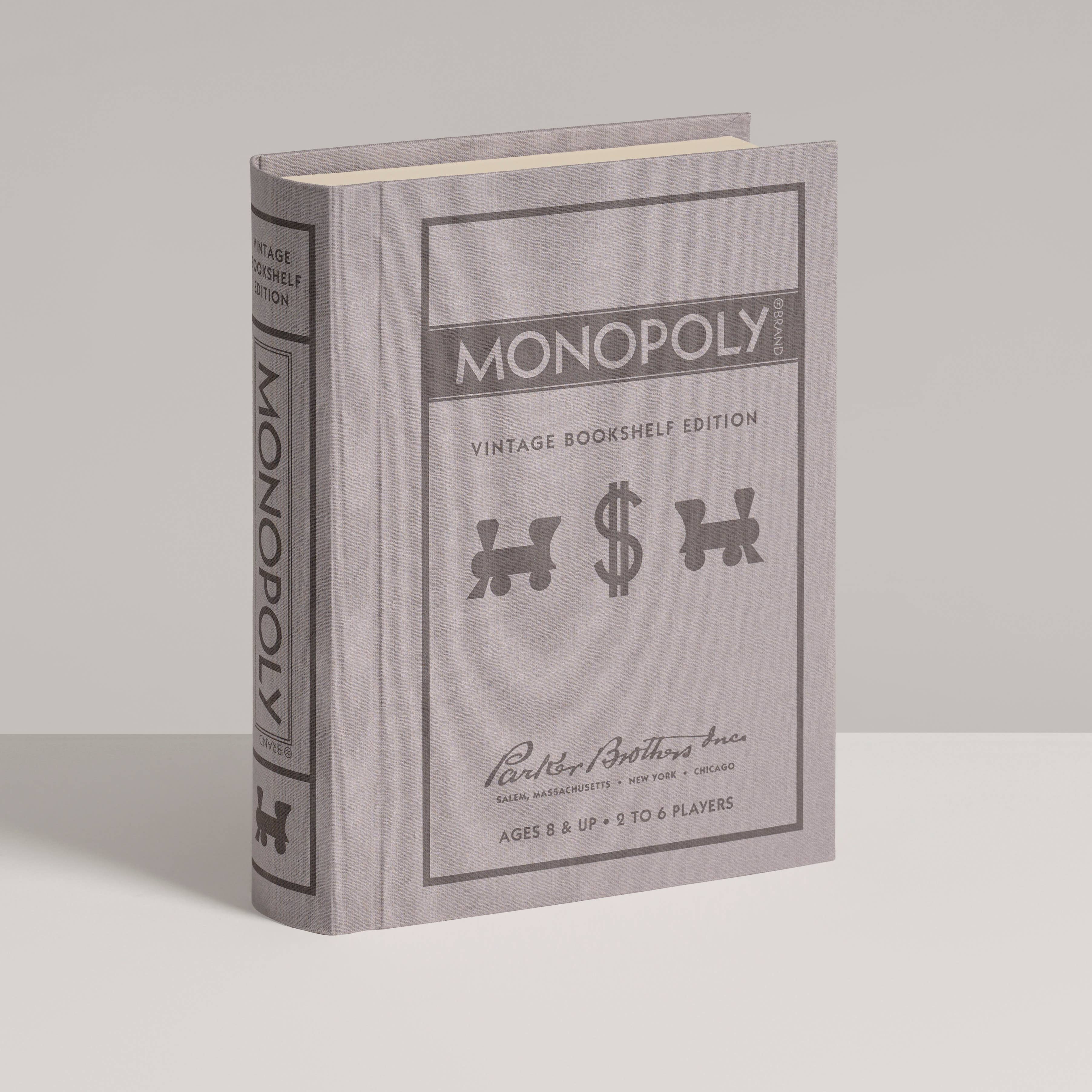 Monopoly, Vintage Bookshelf Edition - WS Game Company