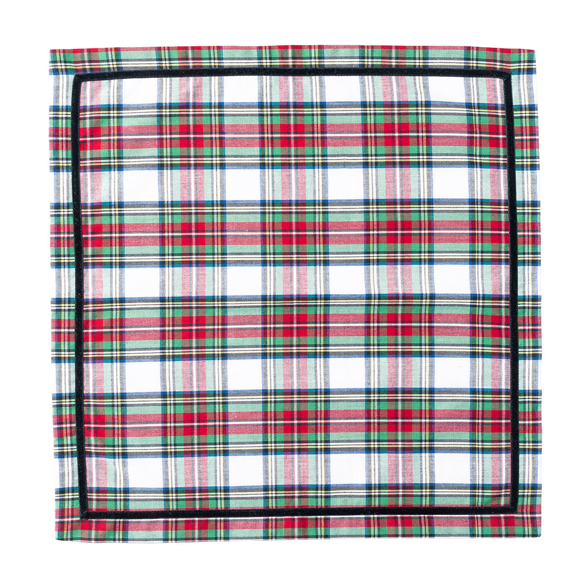 Stewart Tartan Napkins, Red (Set of 4) - Juliska