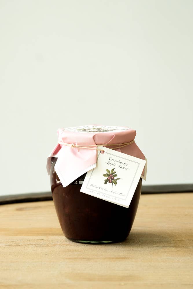 Cranberry Apple Sauce Grande - Bella Cucina (23oz / 650g)