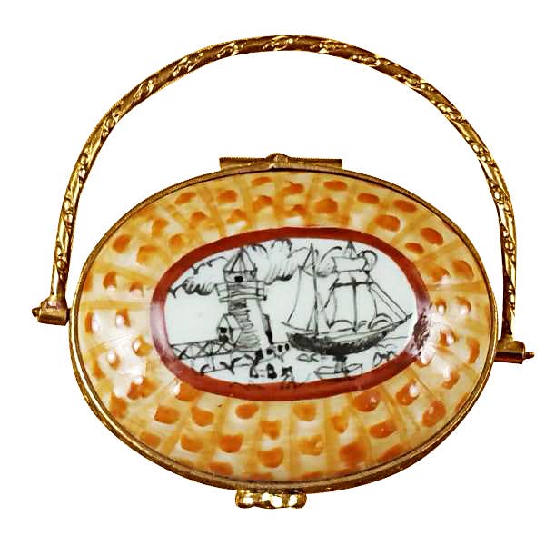 Nantucket Basket Lighthouse Box - Rochard
