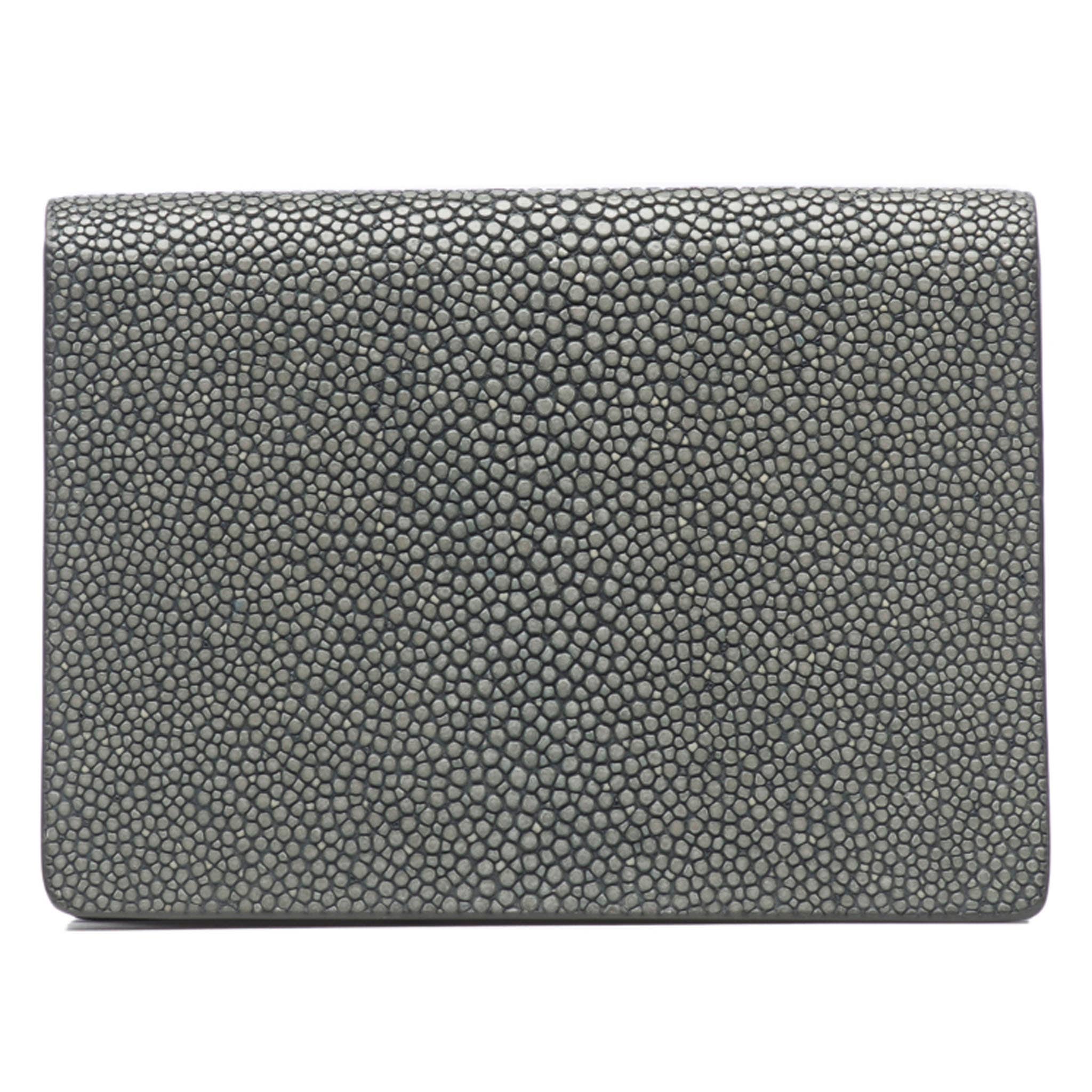 Hibiscus, Taylor Shagreen Card Wallet - Vivo