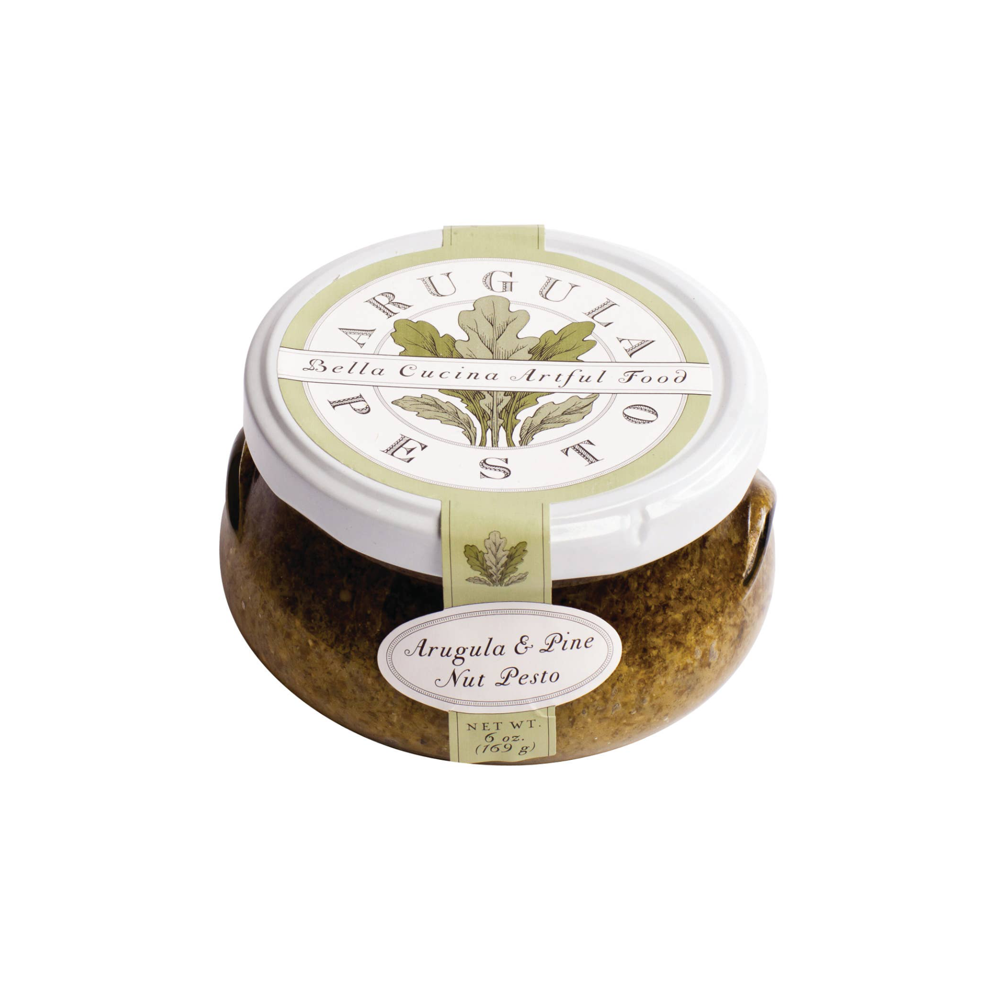 Arugula & Pine Nut Pesto - Bella Cucina (6oz / 170g)