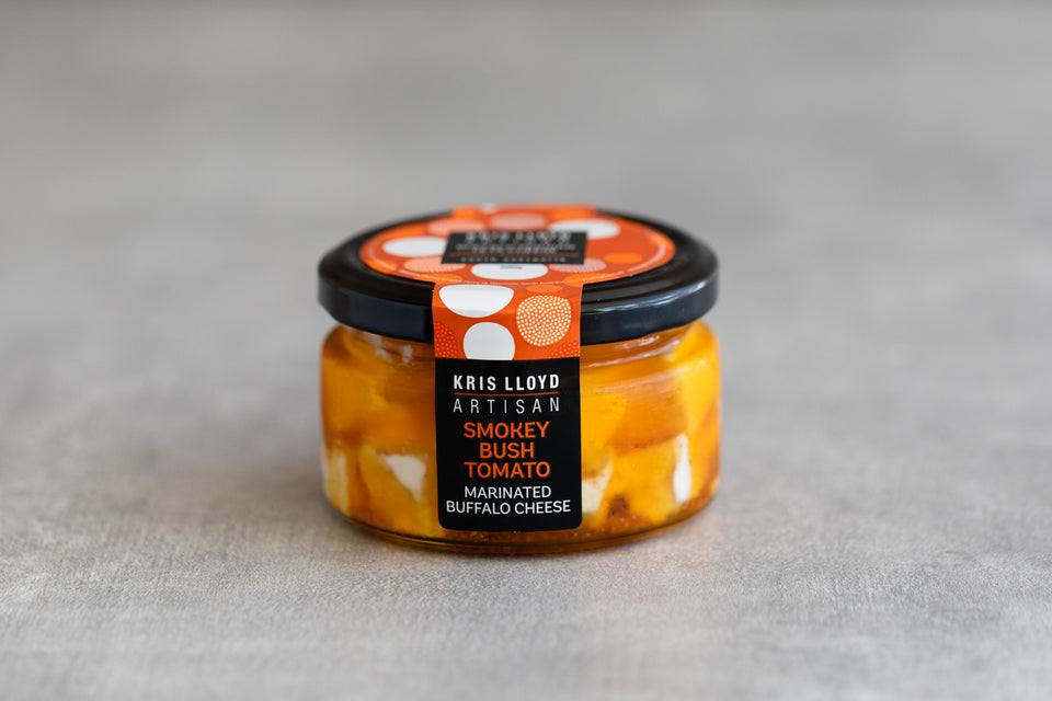 Smokey Bush Tomato & Buffalo Persian Feta - Woodside Cheese Wrights Kris Lloyd (7oz / 200g)