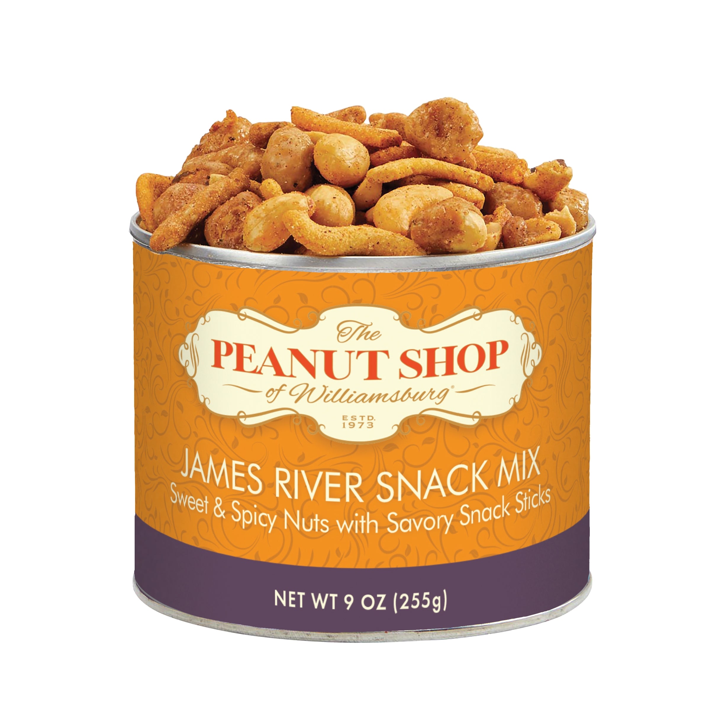 James River Snack Mix - The Peanut Shop of Williamsburg (9oz / 255g)