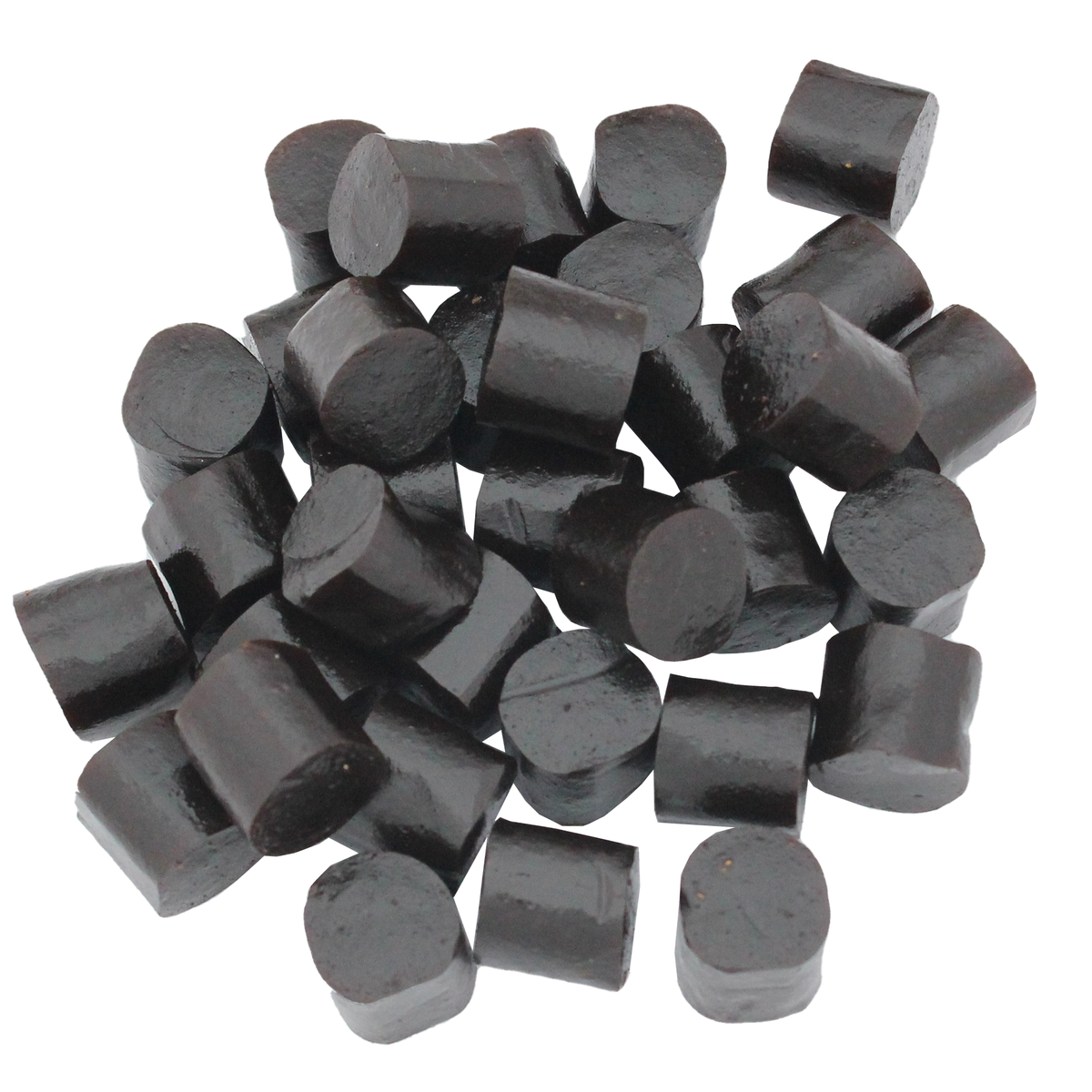 Sweet Licorice & Ginger Swedish Fish - Kolsvart