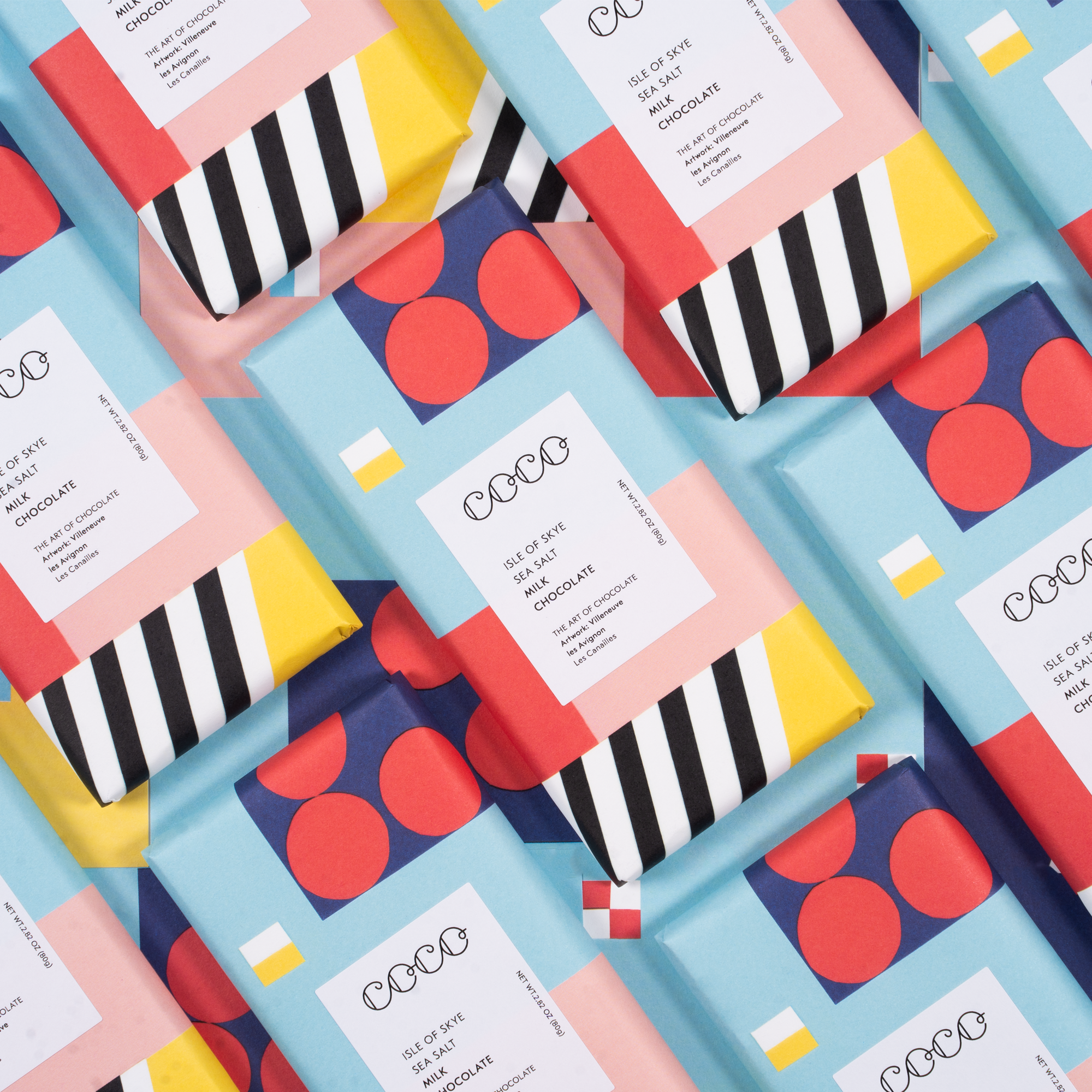 Isle of Skye Sea Salt Milk Chocolate Bar - Coco Chocolatier